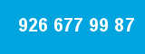 926 677 99 87 926 677 99 87